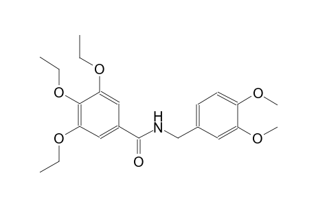 benzamide, N-[(3,4-dimethoxyphenyl)methyl]-3,4,5-triethoxy-