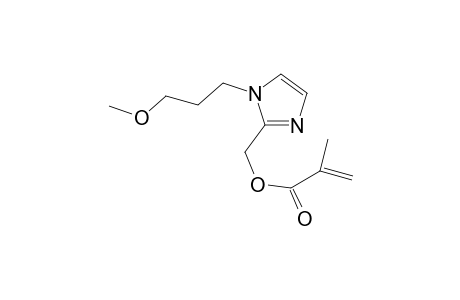 2-Propenoic acid, 2-methyl-, [1-(3-methoxypropyl)-1H-imidazol-2-yl]methyl ester
