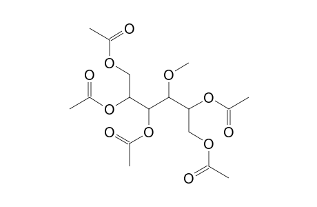 D-Glucitol, 4-O-methyl-, pentaacetate