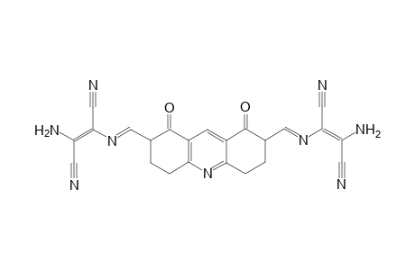 2,7-Di(maleonitrilformalidino)-3,4,5,6-tetrahydro-1,8(2H,7H)acridinedione