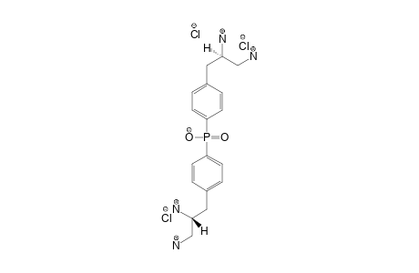 BIS-[4-(2-S)-2,3-DIAMINOPROPYL-PHENYL]-PHOSPHINIC-ACID-TRIHYDROCHLORIDE-TETRAHYDRATE