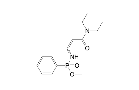 (E,Z)-P-Methoxy-P-phenyl-N-(N,N-diethylacrylamide)phosphonamide