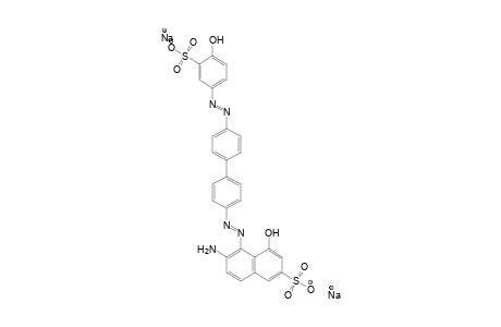 2-Napthalenesulfonic acid, 6-amino-4-hydroxy-5-[[4'-[(4-hydroxy-3-sulfophenyl)azo][1,1'-biphenyl]-4-yl]azo]-, disodium salt