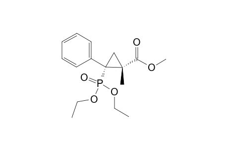 DIETHYL-1-PHENYL-CIS-2-METHOXYCARBONYL-TRANS-2-METHYLCYCLOPROPYL-R-1-PHOSPHONATE