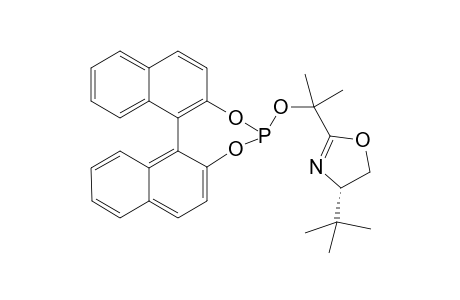 (-)-{1-[(4'S)-(4'-tert-Butyloxazolin-2'-yl)]-1-methylethyl}-[(R)-binaphthyl-2,2'-diyl]phosphite