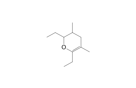 2,6-Diethyl-3,5-dimethyl-3,4-dihydro-2H-pyran