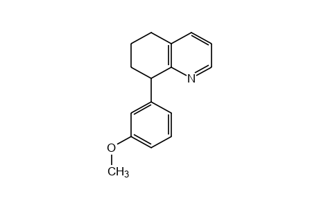8-(m-methoxyphenyl)-5,6,7,8-tetrahydroquinoline