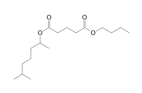 Glutaric acid, butyl 6-methylhept-2-yl ester