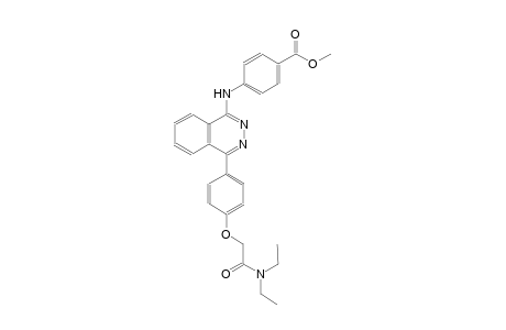 methyl 4-[(4-{4-[2-(diethylamino)-2-oxoethoxy]phenyl}-1-phthalazinyl)amino]benzoate