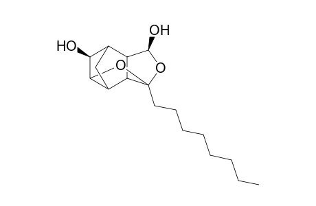5-n-Octyl-3.beta.,9.beta.-dihydroxy-4,11-dioxatetracyclo[5.2.1.1(5,8).0(2,6)]undecane