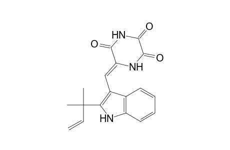 Piperazinetrione, [[2-(1,1-dimethyl-2-propenyl)-1H-indol-3-yl]methylene]-, (Z)-