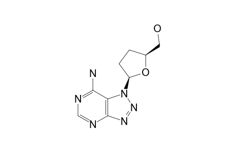 7-AMINO-1-(2,3-DIDEOXY-BETA-D-GLYCERO-PENTOFURANOSYL)-1H-1,2,3-TRIAZOLO-[4,5-D]-PYRIMIDINE