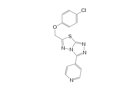 4-chlorophenyl [3-(4-pyridinyl)[1,2,4]triazolo[3,4-b][1,3,4]thiadiazol-6-yl]methyl ether