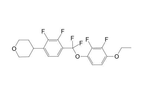 4-[4-[(4-ethoxy-2,3-difluoro-phenoxy)-difluoro-methyl]-2,3-difluoro-phenyl]tetrahydropyran
