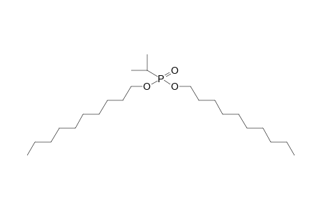 Isopropylphosphonic acid, didecyl ester