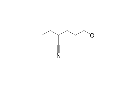 2-ETHYL-5-HYDROXYPENTANENITRILE