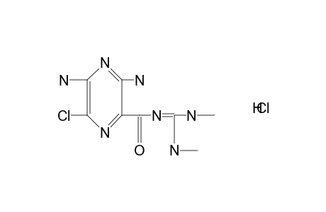 N-[BIS(METHYLAMINO)METHYLENE]-6-CHLORO-3,5-DIAMINOPYRAZINECARBOXAMIDE, MONOHYDROCHLORIDE