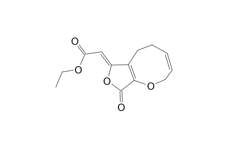 11-[(Ethxycarbonyl)methylidene)]-6,7-didehydro-4-oxacyclobuta[2,3-c](2',5'-dihydro)furan-2-one