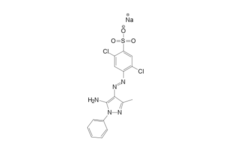 1-Amino-2,5-dichlorobenzol-4-sulfonic acid->3-methyl-1-phenyl-5-aminopyrazol