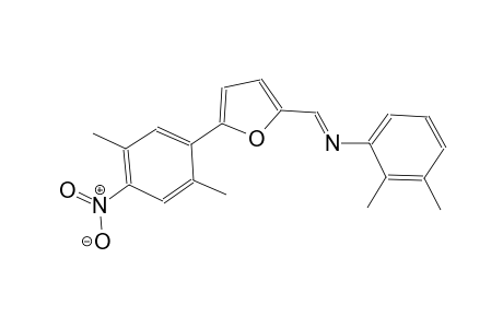 benzenamine, N-[(E)-[5-(2,5-dimethyl-4-nitrophenyl)-2-furanyl]methylidene]-2,3-dimethyl-