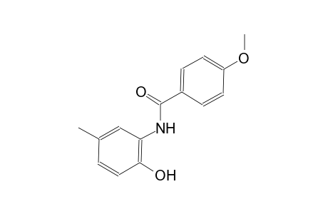 N-(2-hydroxy-5-methylphenyl)-4-methoxybenzamide