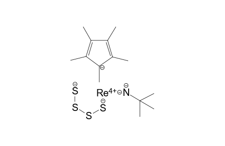 Rhenium(V) 2-imidyl-2-methyl-propane;1,2,3,4,5-pentamethylcyclopenta-2,4-dien-1-ide tetraselenane-1,3-diide