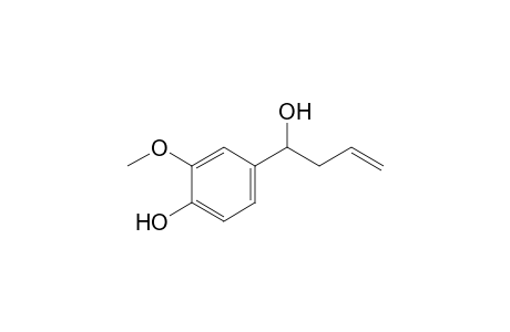4-(1-Hydroxybut-3-enyl)-2-methoxyphenol