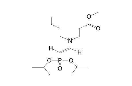 DIISOPROPYL (E)-2-[N-BUTYL-N-(2-METHOXYCARBONYLETHYL)AMINO]VINYLPHOSPHONATE