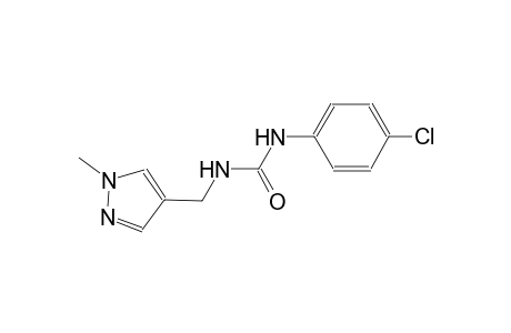 N-(4-chlorophenyl)-N'-[(1-methyl-1H-pyrazol-4-yl)methyl]urea