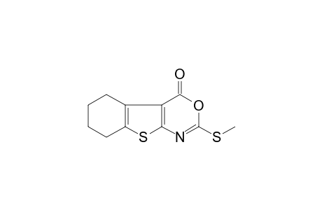 2-methylsulfanyl-5,6,7,8-tetrahydro-[1]benzothiolo[2,3-d][1,3]oxazin-4-one