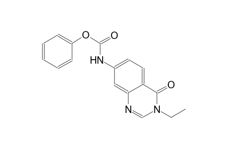 carbamic acid, (3-ethyl-3,4-dihydro-4-oxo-7-quinazolinyl)-, phenyl ester