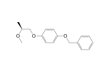 Benzene, 1-(2-methoxypropoxy)-4-(phenylmethoxy)-, (S)-