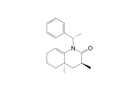 (3S,4aR)-3,4a-Dimethyl-1-[(1S)-1-phenylethyl]-3,4,4a,5,6,7-hexahydroquinolin-2(1H)-one