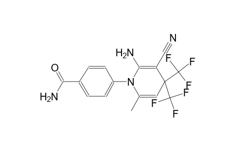 benzamide, 4-(2-amino-3-cyano-6-methyl-4,4-bis(trifluoromethyl)-1(4H)-pyridinyl)-