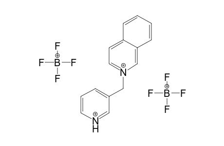 1-(3-Pyridylmethyl)isoquinolinium ditetrafluoroborate