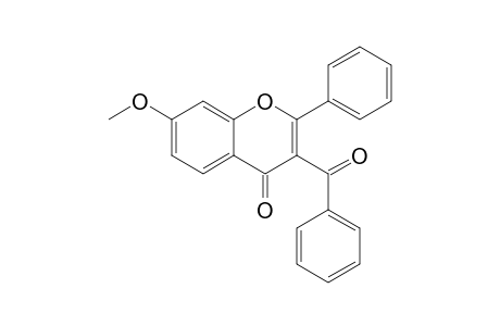 2-Phenyl-3-benzoyl-7-methoxy-4H-[1]benzopyran-4-one