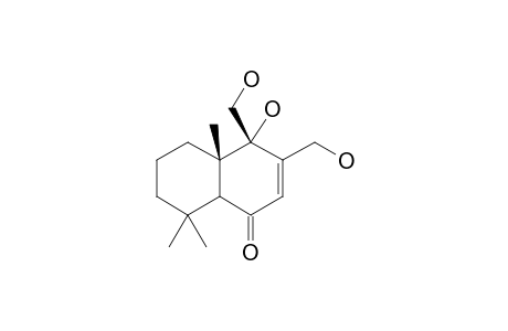 9.alpha.,11,12-Trihydroxydrim-7-en-6-one
