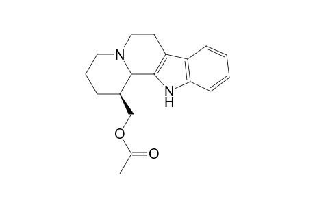 Indolo[2,3-a]quinolizine-1-methanol, 1,2,3,4,6,7,12,12b-octahydro-, acetate (ester), cis-