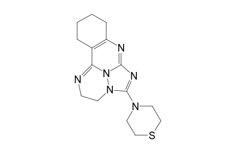 4-(THIOMORPHOLIN-4-YL)-2,3,7,8,9,10-HEXAHYDRO-1,3A,5,6,10C-PENTAAZAACEPHENANTHRYLENE