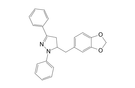 1,3-Diphenyl-5-piperonyl-2-pyrazoline