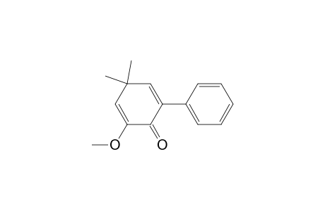 2-Methoxy-4,4-dimethyl-6-phenyl-1-cyclohexa-2,5-dienone