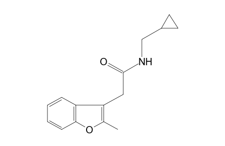 N-(cyclopropylmethyl)-2-methyl-3-benzofuranacetamide