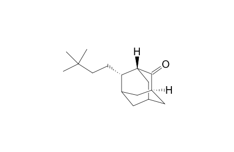(-)-(1S,3R)-4(S)(a)-(3,3-Dimethylbutyl)adamantan-2-one
