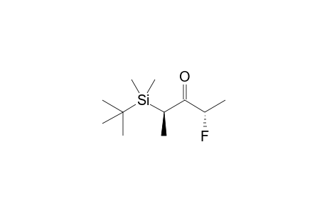 (2R,4S)-2-(t-Butyldimethylsilyl)-4-fluoro-3-pentanone