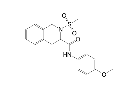3-isoquinolinecarboxamide, 1,2,3,4-tetrahydro-N-(4-methoxyphenyl)-2-(methylsulfonyl)-