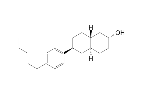 2-Naphthalenol, decahydro-6-(4-pentylphenyl)-, (2.alpha.,4a.alpha.,6.beta.,8a.beta.)-