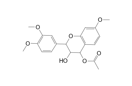 2H-1-Benzopyran-3,4-diol, 2-(3,4-dimethoxyphenyl)-3,4-dihydro-7-methoxy-, 4-acetate, (2.alpha.,3.beta.,4.alpha.)-(+)-