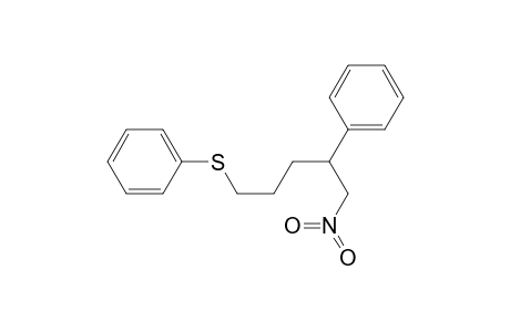 2-Phenyl-5-phenylthio-1-nitropentane