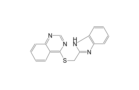 4-(1H-Benzoimidazol-2-ylmethylsulfanyl)-quinazoline