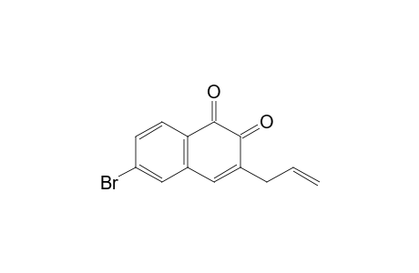 3-Allyl-6-bromo-1,2-naphthoquinone